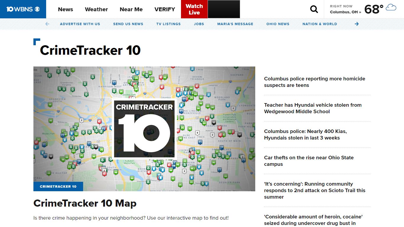 CrimeTracker 10 | Columbus, Ohio | 10tv.com